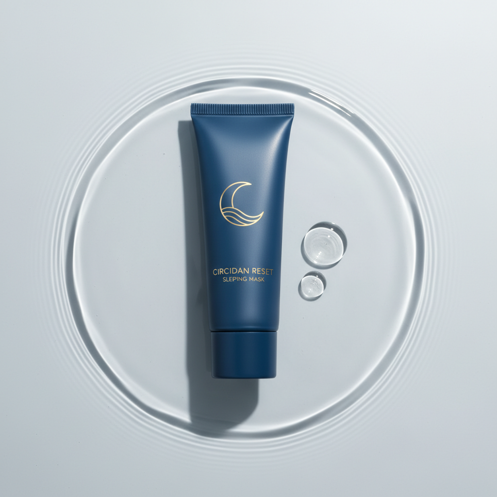 Circadian Reset Sleeping Mask – Midnight Ripple