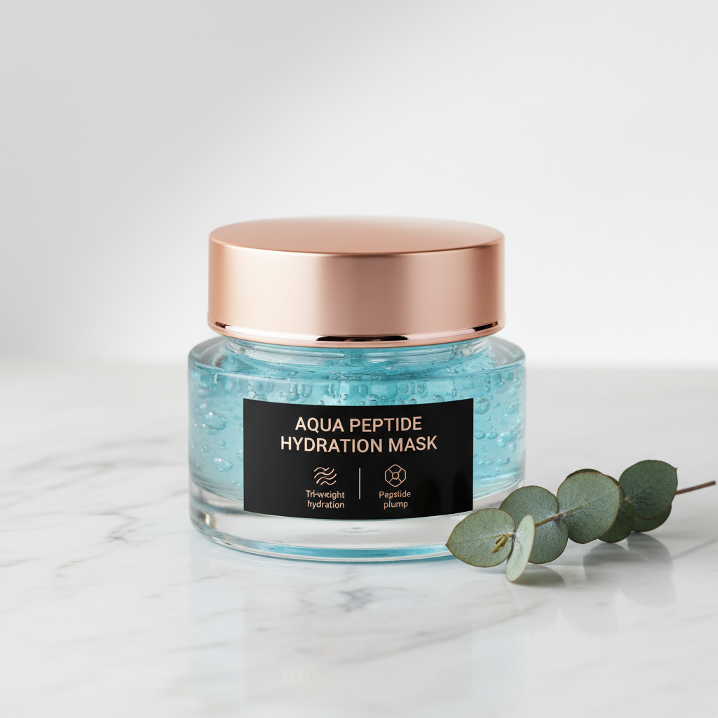 Aqua Hydration Mask – Rose Gold Marble