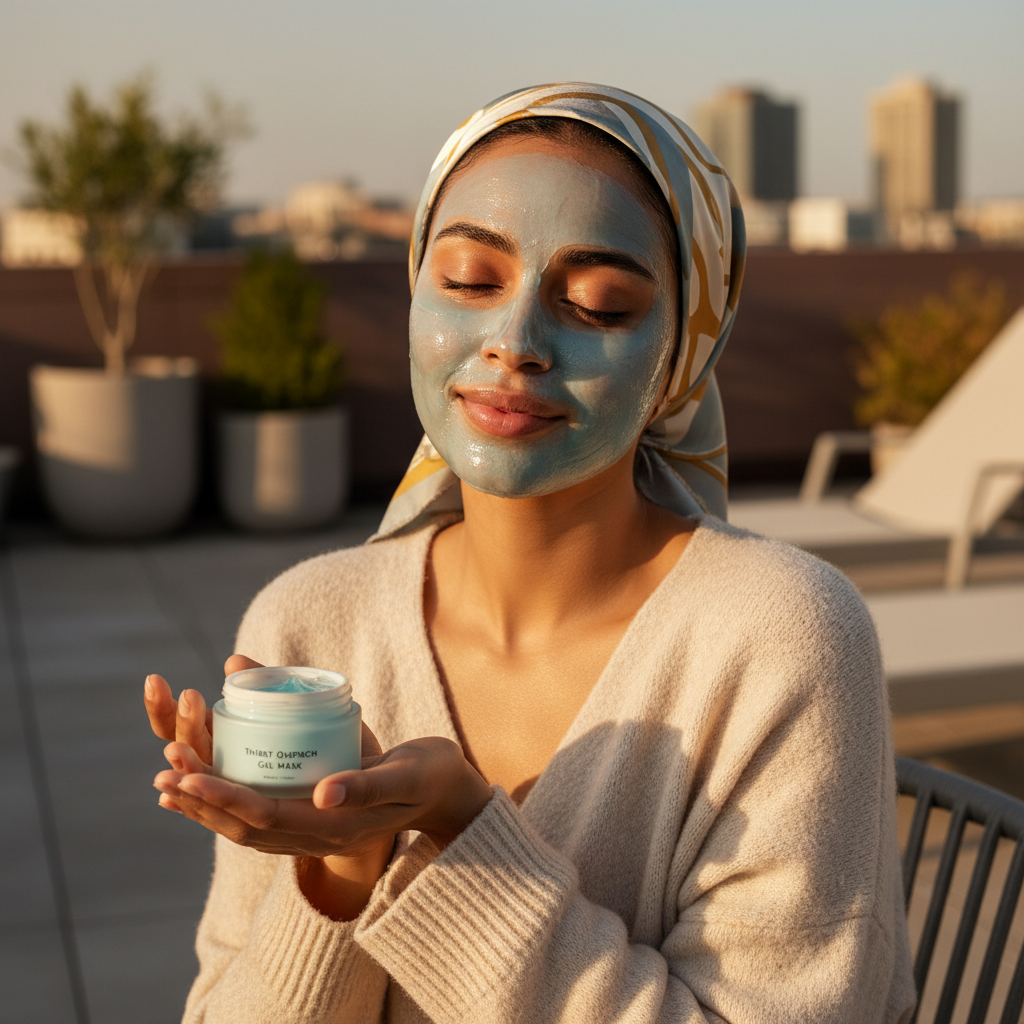 Thirst Quench Gel Mask – Silver Stone