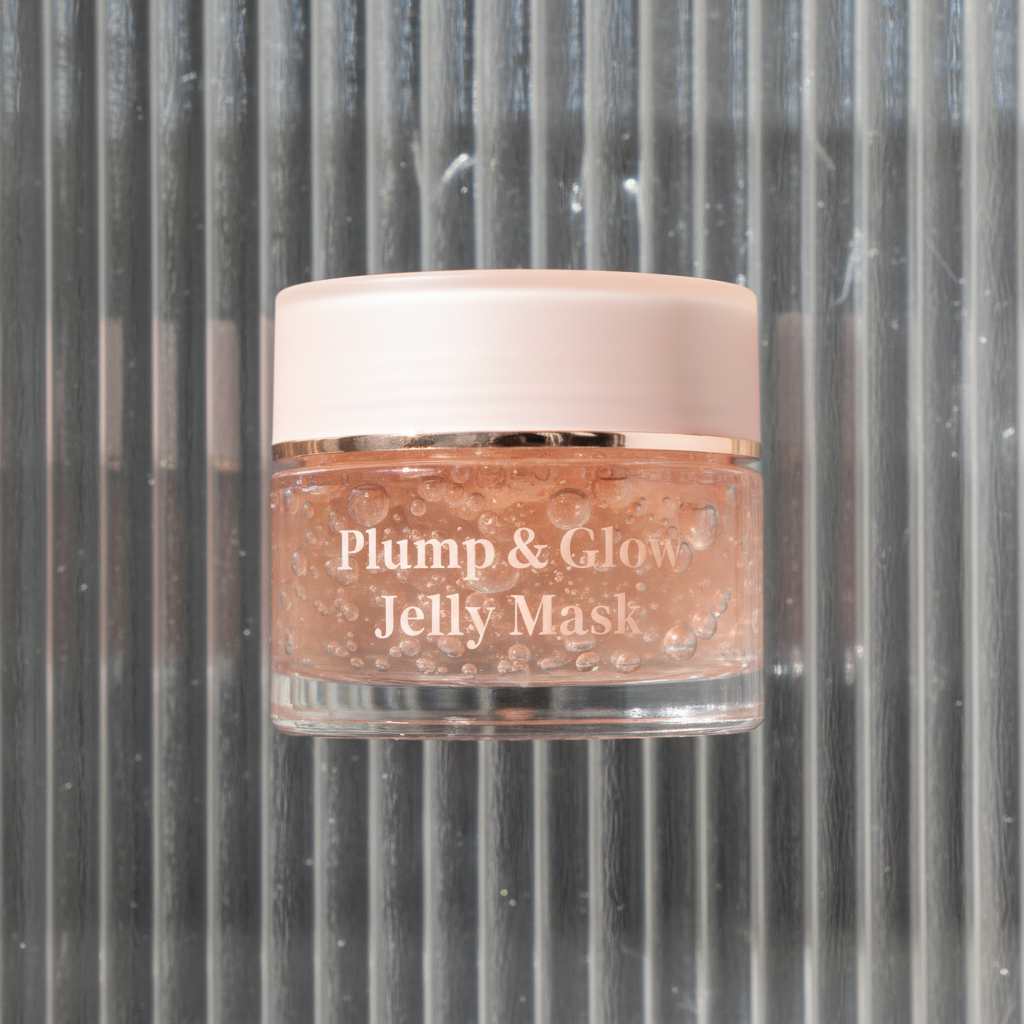 Plump & Glow Jelly Mask – Blush Ripple